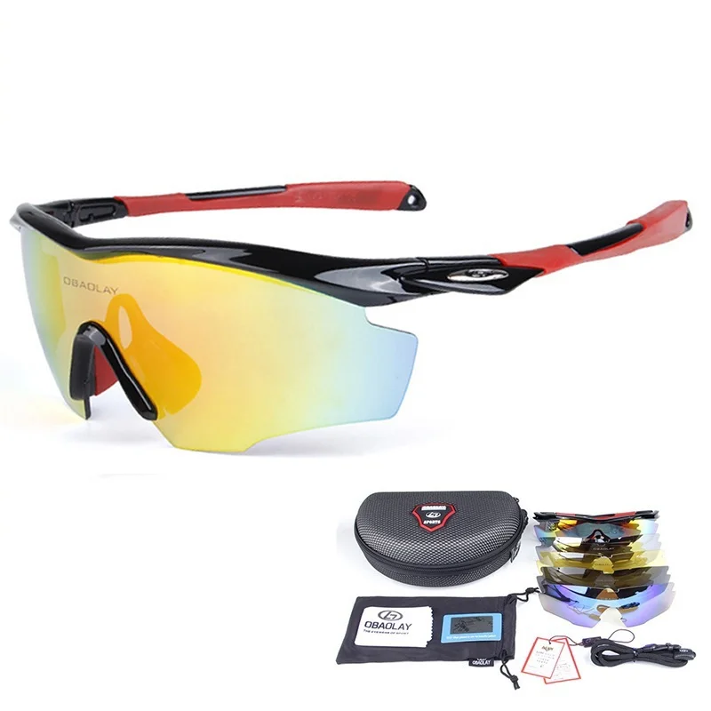 Cycling Sunglasses Sport Polarized Glasses Outdoor Jogging Bike Ride Goggles New