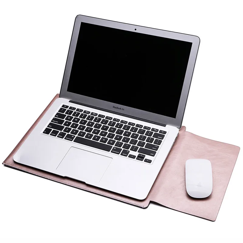 Ультратонкий чехол XSKN из микрофибры с фетром для Macbook 11 13 15 дюймов|Сумки и чехлы