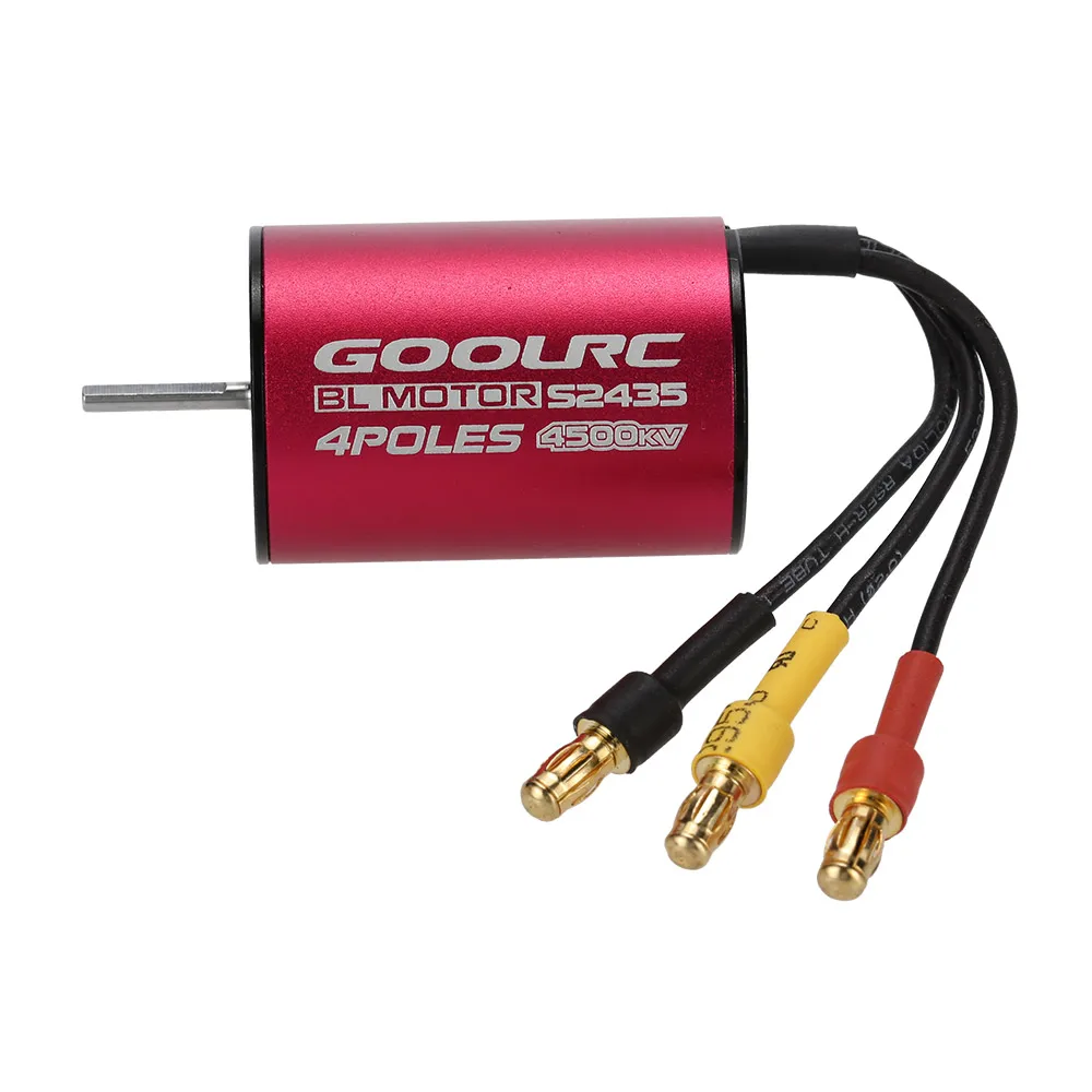 GoolRC S2435 4500KV бесщеточный двигатель S-25A ESC с 2,2 кг металлическим редуктором сервопривод обновленный бесщеточный комбо набор для 1/16 1/18 RC автомобиль грузовик