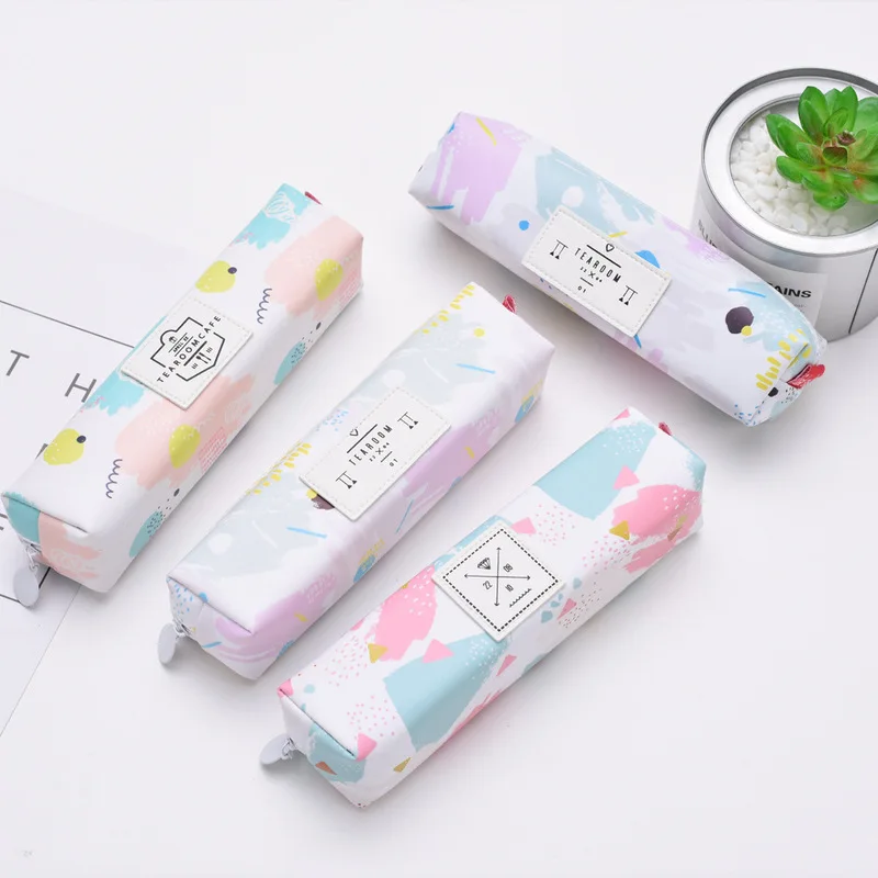 

Small Fresh Pencil Case Stationery Bag Learn Canvas Pencil Case