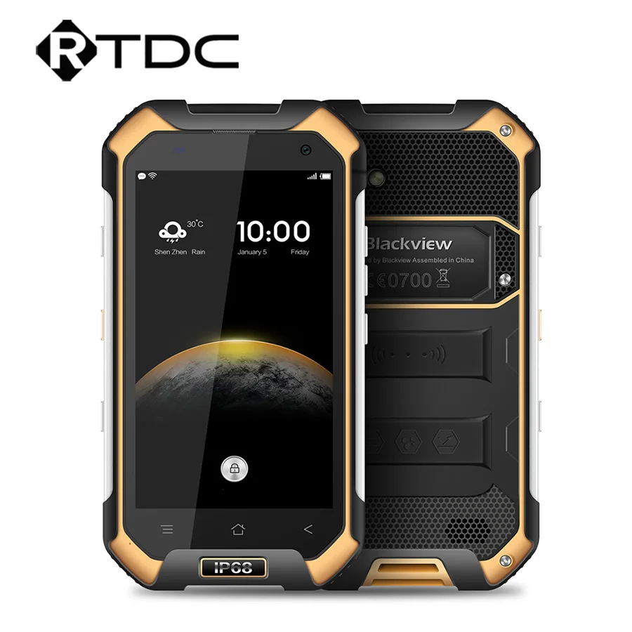 Blackview BV6000S мобильный телефон Android 6 0 MTK6737T Четырехъядерный 4G 2GB ram 16GB rom 13.0MP IP68