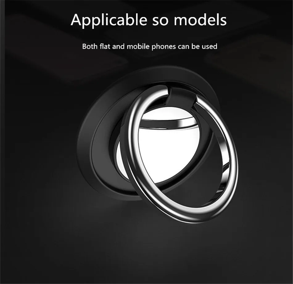 Universal Magnetic 360 Degree Rotate Holder Finger Ring Mobile Phone Stand Holder For Iphone Huawei Xiaomi Smart Phone Holder (10)