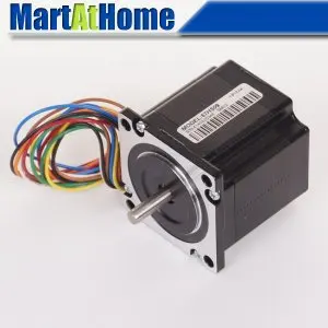 

Leadshine 57HS09 NEMA23 2-phase Stepper Motor 184.08 oz-in 1/4'' Shaft for CNC Engraving Router Machine, 3D Printer #SM378 SD