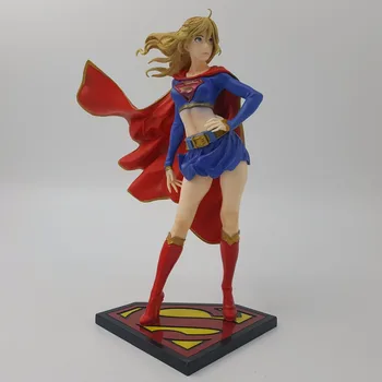 

Justice League Super Girls Supergirl PVC Action Figure Collection Model Toy Anime Superman Figurine 200mm