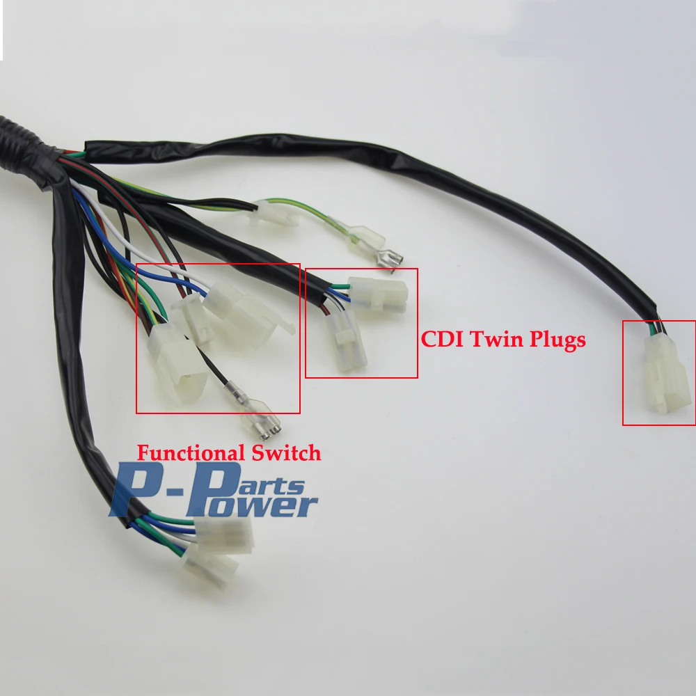 Wiring Diagram PDF: 150cc Scooter Wiring Harness