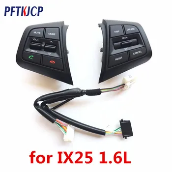

free shipping Steering Wheel Button For Hyundai Creta IX25 1.6L Buttons Bluetooth Phone Cruise Control Volume channel Remote