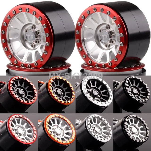 Best Price 4pcs Aluminum 12-Spokes Beadlock 2.2" Wheel Rim 2022 For Axial Yeti/Wraith RC Off-Road Crawler Best Price 4pcs Aluminum 12-Spokes Beadlock 2.2" Wheel Rim 2022 For Axial Yeti/Wraith RC Off-Road Crawler