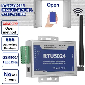 

Upgrade RTU5024 GSM Gate Opener Relay Switch Remote Access Control Phone Shake Wireless Door Opener By Free Call App Support