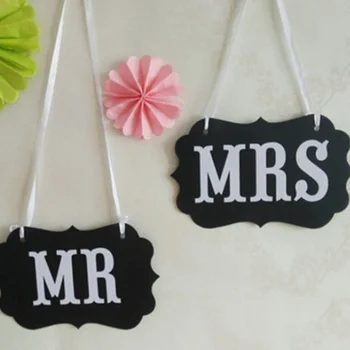 

1set MR&MRS Photo Props Wedding Decorations Bride To Be Party Decoration Party Supplies Baby Shower Birthday for Wedding