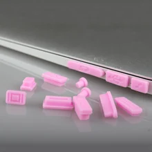 Силиконовые противопылевые заглушки защитный набор для Apple MacBook Pro 13 15 retina/Air 11 13 ноутбук Пылезащитная заглушка порты чехол Крышка