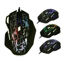 USB игровая мышь 7 кнопок 5500 dpi светодиодный оптический проводной кабель компьютерные мыши геймер Мыши для ПК ноутбука настольная X8 игровая мышь
