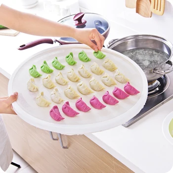 

Detachable Dumplings Dining Table Placemat Dumplings Pasta Curtain Mat Dumplings Pallet