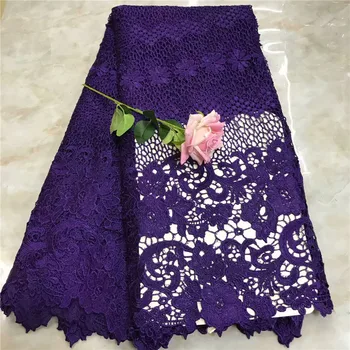 

Nigerian Laces Fabrics 2019 High Quality African Laces Fabric embroidered lace switzerland Lace for wedding dress 2L30D75-83
