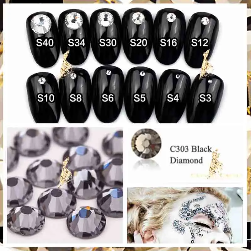 303 Flatback rhinestone