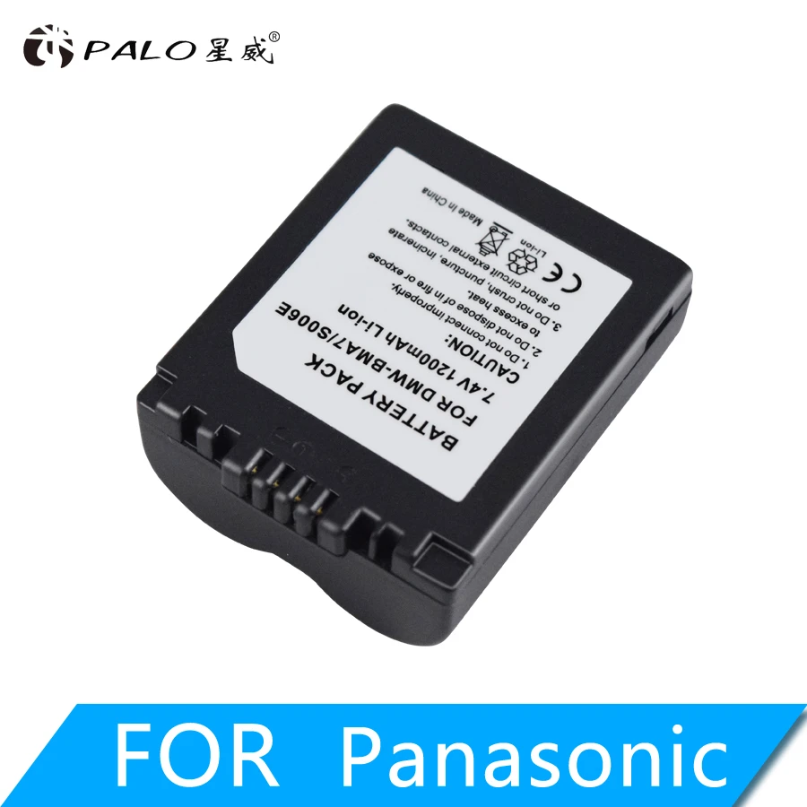 1200mAh, 7.4V, Li-Ion Replacement Battery & Charger Set for Panasonic Lumix DMC-FZ50EF Digital Camera 3-Pack 1200mAh, 7.4V, Li-Ion Replacement Battery & Charger Set for Panasonic Lumix DMC-FZ50EF Digital Camera 3-Pack