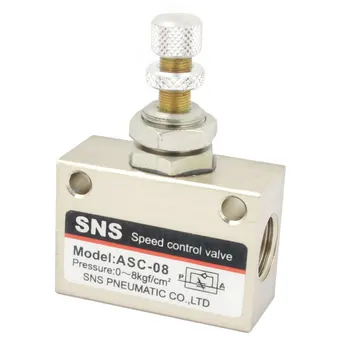 

Air ASC-08 Rc1/4'' One-Way Restrictive Speed Flow Control Valve AIRTAC Type