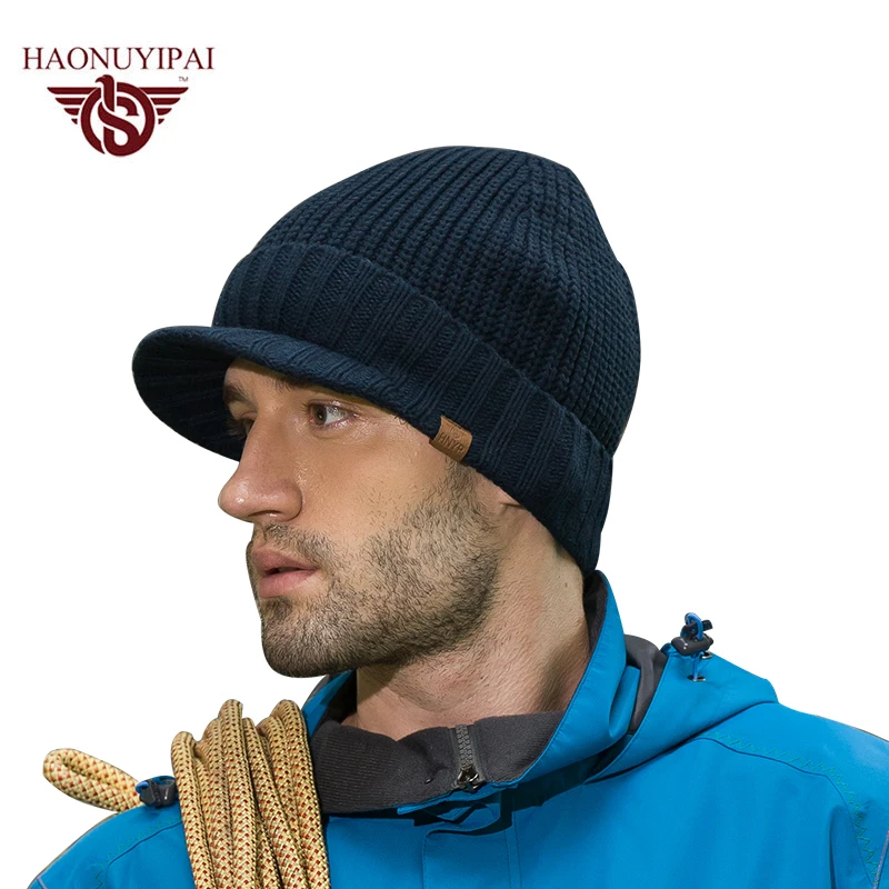 Купить Шапку С Козырьком Мужскую
