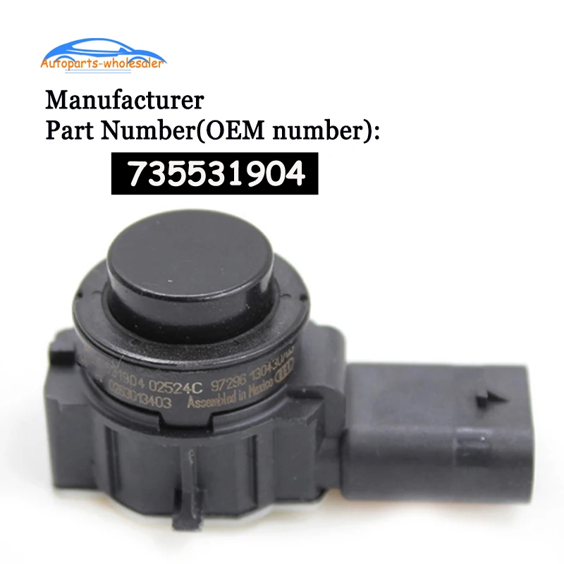 735531904 0263013403 для FIAT Panda 3 500 500X 500L JEEP Renegade Compass 2 PDC датчик парковки автомобиля |