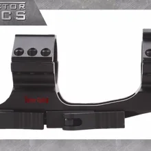 Векторная оптика 30 мм цельный быстросъемный прицел Пикатинни Смещенный Расширенный консольный QD Монтажные кольца. 223 плоский верх просвечивается