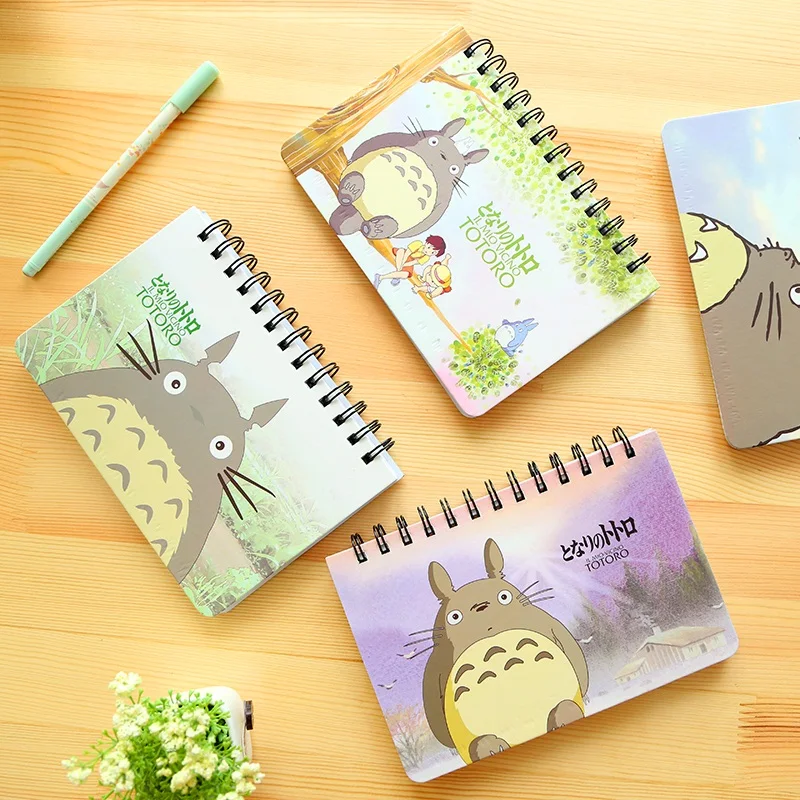 Hot Weekly planner Organizer Spiral School notebook Paper 55 sheet Cute