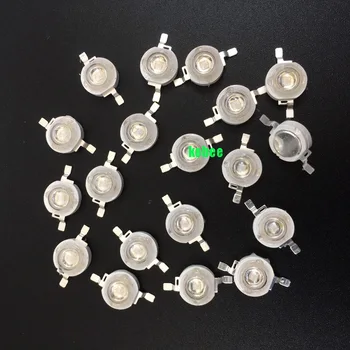 

100PCS 3W LED High power LED UV Lamp Purple 395-400nm 700mA 3.4-3.6V 15-20LM 45mil Taiwan EPILEDS