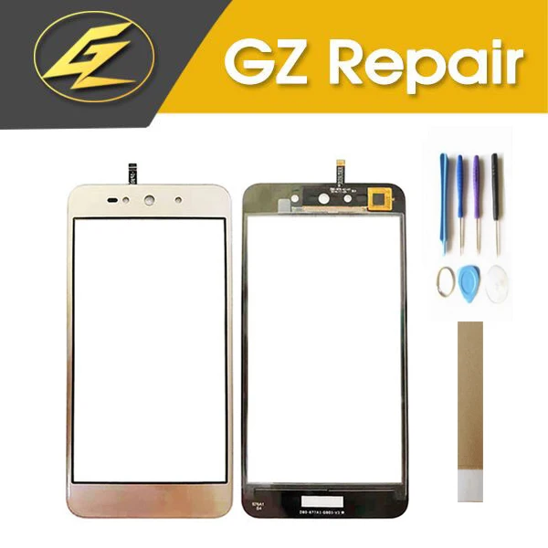 For Blu Grand X G090Q G090EQ Touch Screen Glass Lens Digitizer Front Panel Black Gold Color With Tools Tape | Мобильные телефоны и
