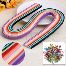 160/240 rayures Quilling Papier 5mm Largeur mixtes couleur Pour bricolage Artisanat livraison directe