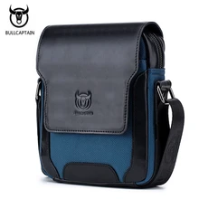 BULLCAPTAIN Cow Leather Men Bag Vintage Style Men's Messenger Bags Male Soft Genuine Leather Cross Body Bags For Men Brand New BULLCAPTAIN Cow Leather Men Bag Vintage Style Men's Messenger Bags Male Soft Genuine Leather Cross Body Bags For Men Brand New