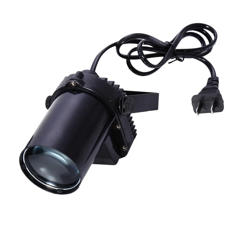 2016-New-AC-110-240V-3W-200-220LM-LED-Spot-Light-Mounted-Pinspot-Stage-Beam-Lamp