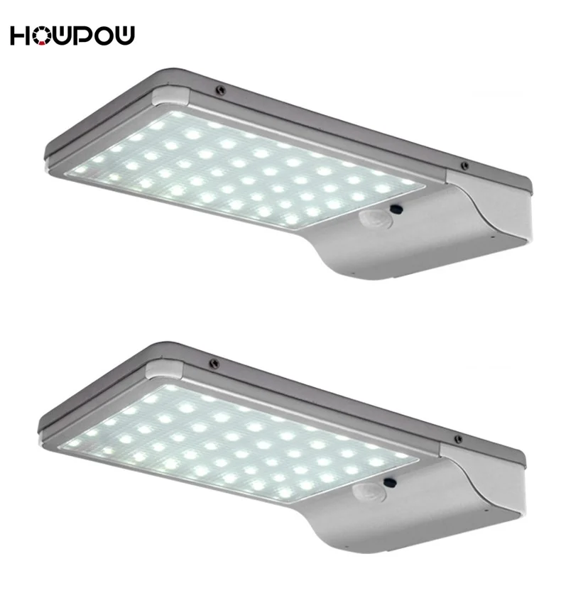 

Upgraded 56 leds Solar Light Color Adjustable With Controller Three Modes Waterproof Lamp Lights For Outdoor Garden Wall Street