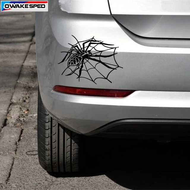 Cartoon Spider Car Vinyl Sticker Body Tail Tank Decorative Decal Cartoon Spider Car Vinyl Sticker Body Tail Tank Decorative Decal Sport Racing Styling For Toyota Honda