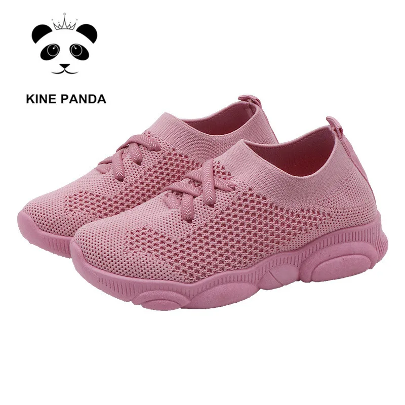 

KINE PANDA Kids Running Sneakers Summer Children Sport Shoes Tenis Infantil Boy Footwear Breathable Girl Chaussure Enfant 22-39