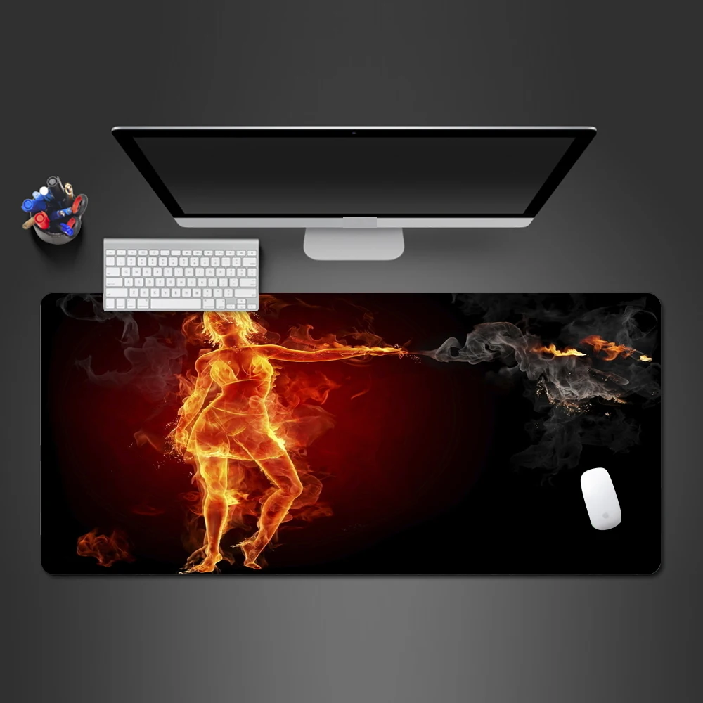 

Creative Inspiration Performance Art Mouse Pad Senior Natural Rubber Can Clean Game Computer Mouse Pad Beautiful Desktop Mat