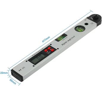 

ANENG 0~225Degree LCD Digital Display Angle Level With Portable Bag Aluminum Alloy Vertical Level Angle Measuring Device
