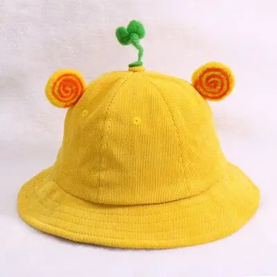 MAERSHEI, рыбацкая шляпа, детские шляпы для девочек, детское ведро, розовая шляпа, новинка, Панама - Цвет: yellow