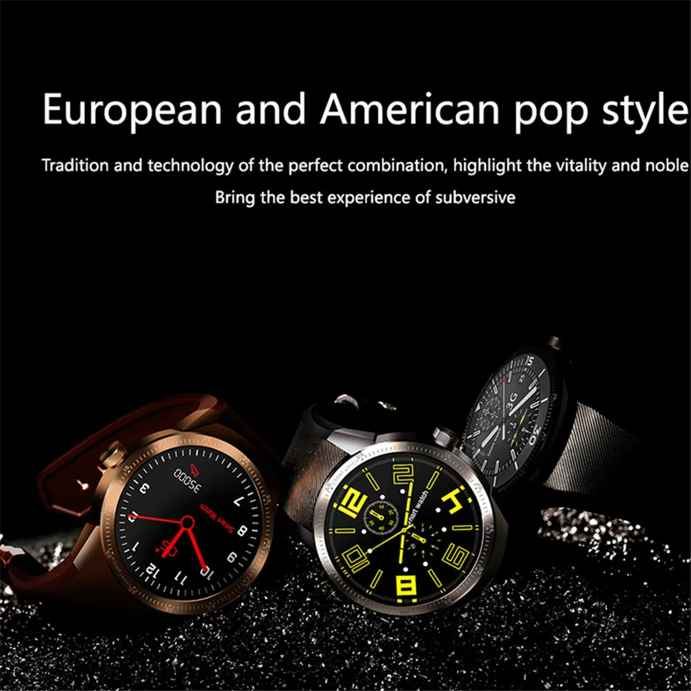 

OGEDA smartwatch men luxurious dial /answer call stopwatch 3G GPS Wifi Android 4.1 Support SIM Heart Rate 4GB ROM Waterproof
