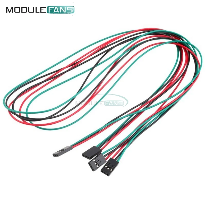 Набор кабелей длиной от 0 7 м 70 см 3pin соединительный провод для 3D принтера Arduino
