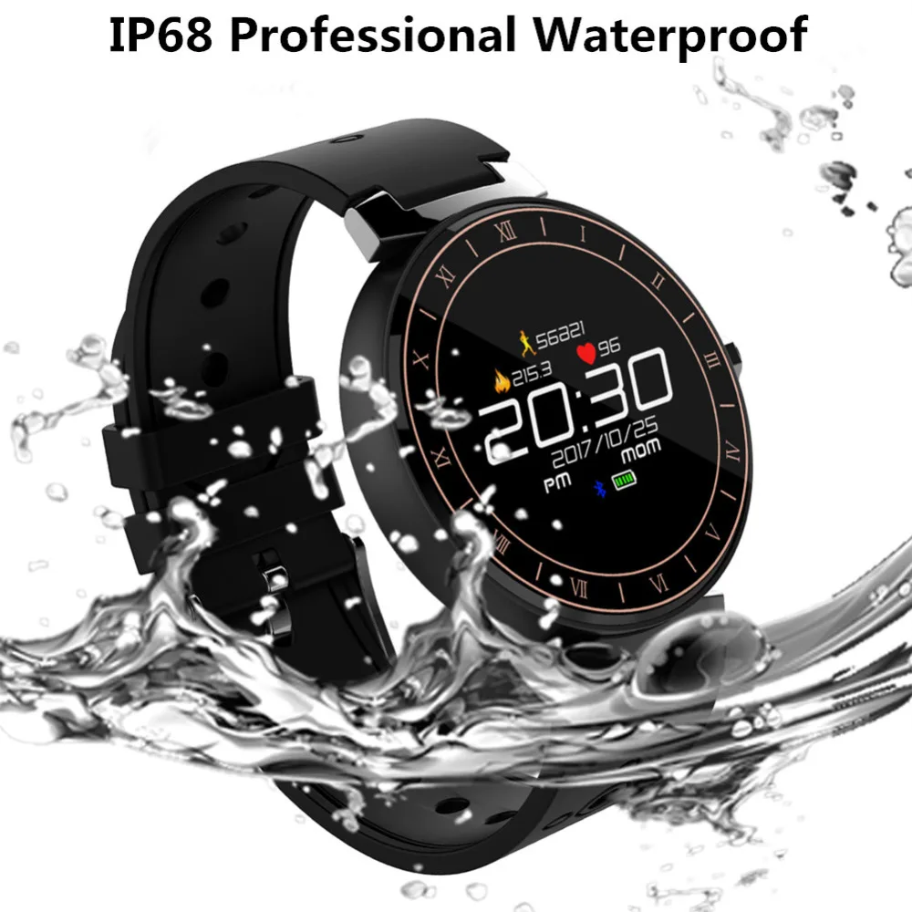 Beseneur L8 Smart Band Спорт браслет Фитнес крови Давление монитор сердечного ритма