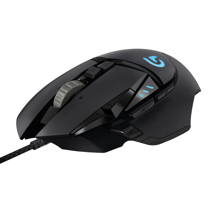  Logitech G502 HERO Engine with 16000 DPI High Performance Gaming Mouse HERO Programmable Tunable LI