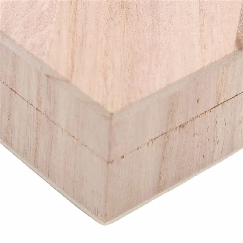 Деревянные коробки для хранения деревянная в форме сердца коробка для ювелирных изделий свадебный подарок домашнее хранение, ящик для серег кольцо коробка QB880552