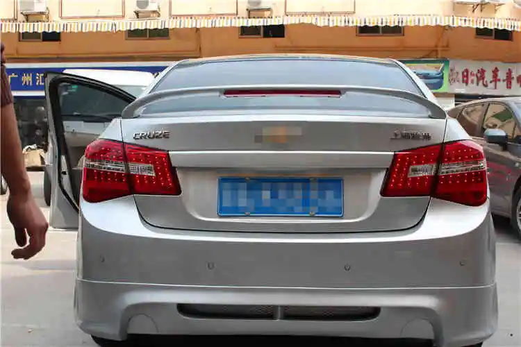 4 шт. автомобильный Стайлинг для Chevrolet Cruze задние фары 2009- для Cruze светодиодный задний фонарь+ сигнал поворота+ тормоз+ задний светодиодный светильник