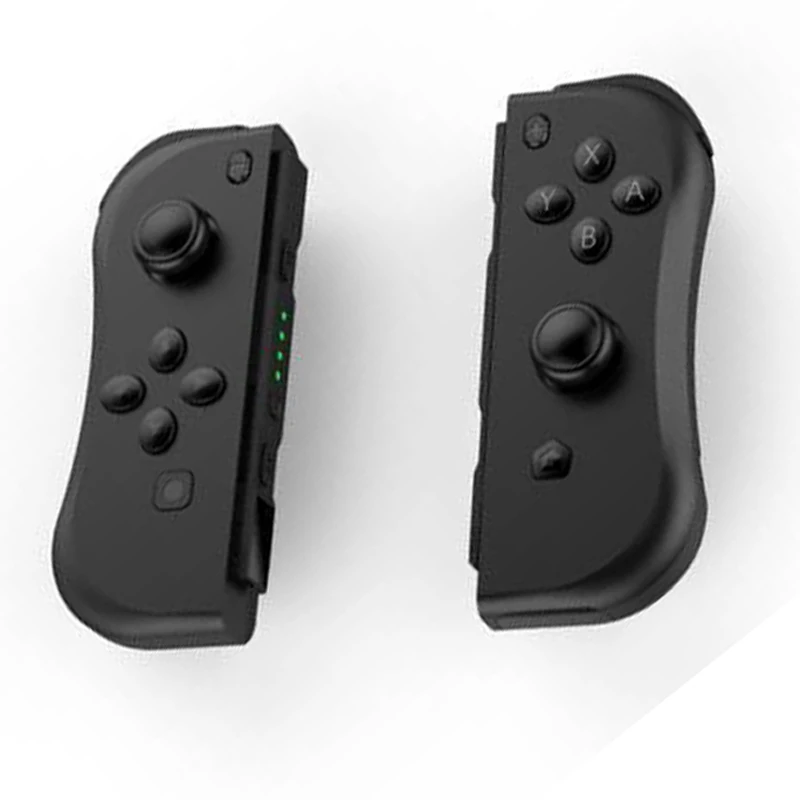 Hobbylan Bluetooth левый и правый игровой контроллер Joy-con геймпад для пульта Nintendo переключатель NS Joycon для консоли переключения shand d20 - Цвет: Black