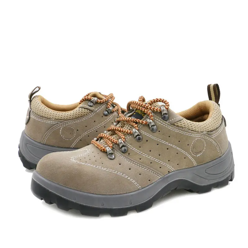 New Design Unisex Mesh Lace-up Safety Steel Toe Cap Hiking Shoes Work Trainers Boots Lightweight Industrial 2019 Acecare-W