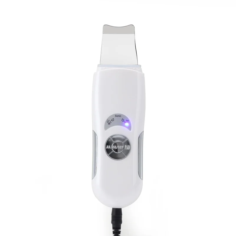 

Hot Deeply ultrasonic face skin pore cleaner device blackhead removal Device Peeling shovel exfoliator deeply clean the skin