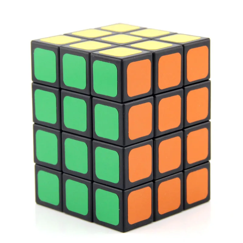 Witeden Cubo Mágico Cuboid 1c 334 Simétrico Velocidade Profissional Neo Quebra-cabeça Brinquedos Antistress Transparentes 3x3x4 9 cubo simétrico velocidade profissional neo cubo quebra-cabeça
