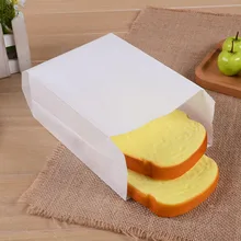 50 шт жиронепроницаемый мешок для упаковки еды бумажный мешок для жареной курицы выпечки еды закуски тертый пирог картофель фри