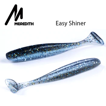 Meredith Easy Shiner Classic Soft Lures 10cm /4.8g 7pcs/lot Swimbaits Artificial Bait Silicone Lure Fishing Tackle Fishing Lures