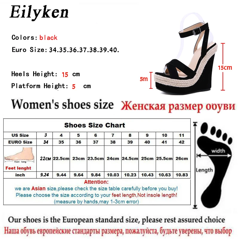 Женские босоножки на платформе Eilyken Летние Босоножки с открытым носком и