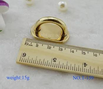 

Free shipping (10 PCS/lot) zinc alloy die casting bags metal accessories arch bridge Bag is fixed egg-shaped arch bridge