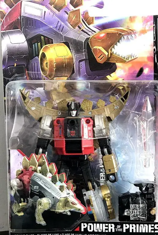 HASBRO Power of Prime Grimlock Slug Swoop Sludge Snarl Slash Dinobot Transformer